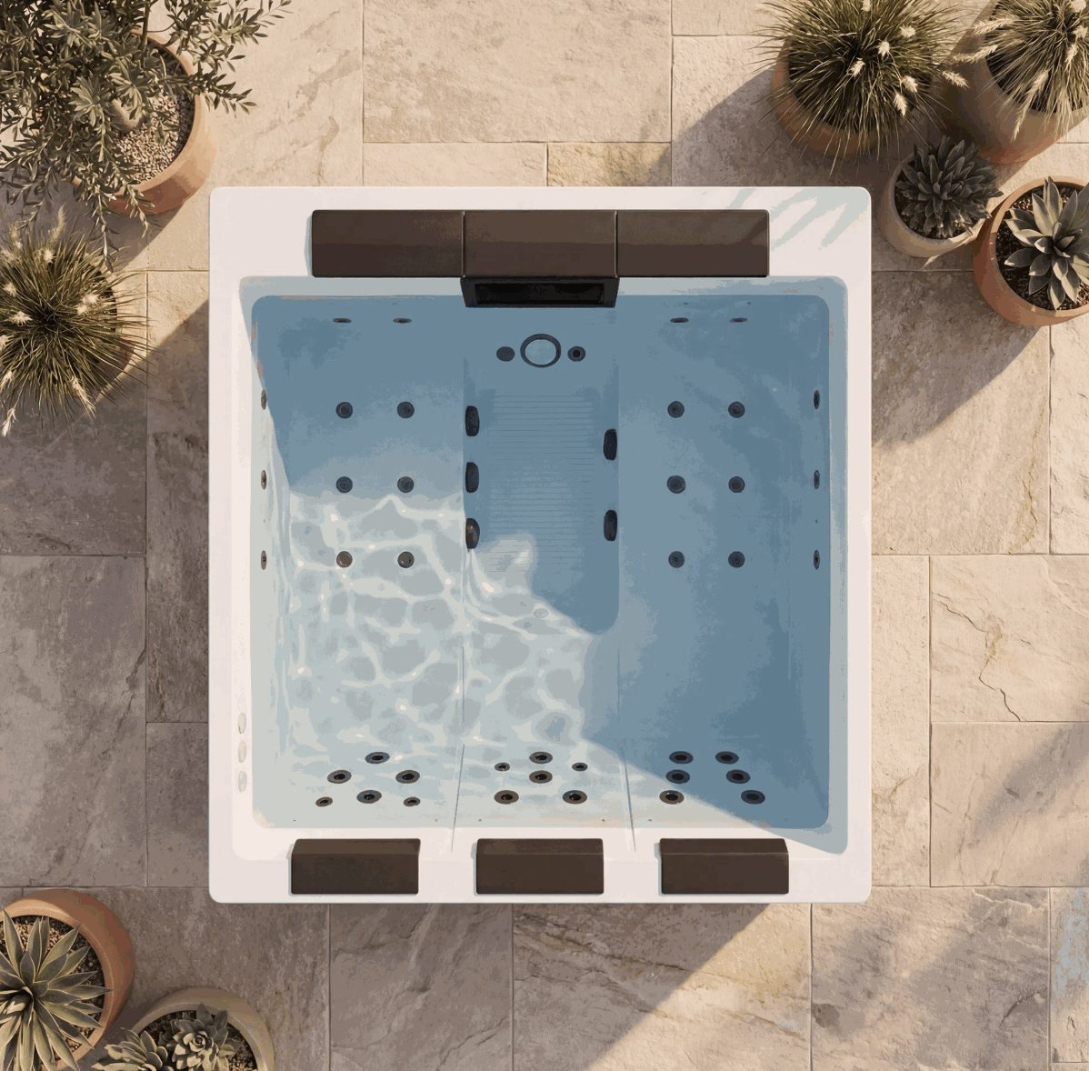 Lounge Divine hot tub by Platinum Spas